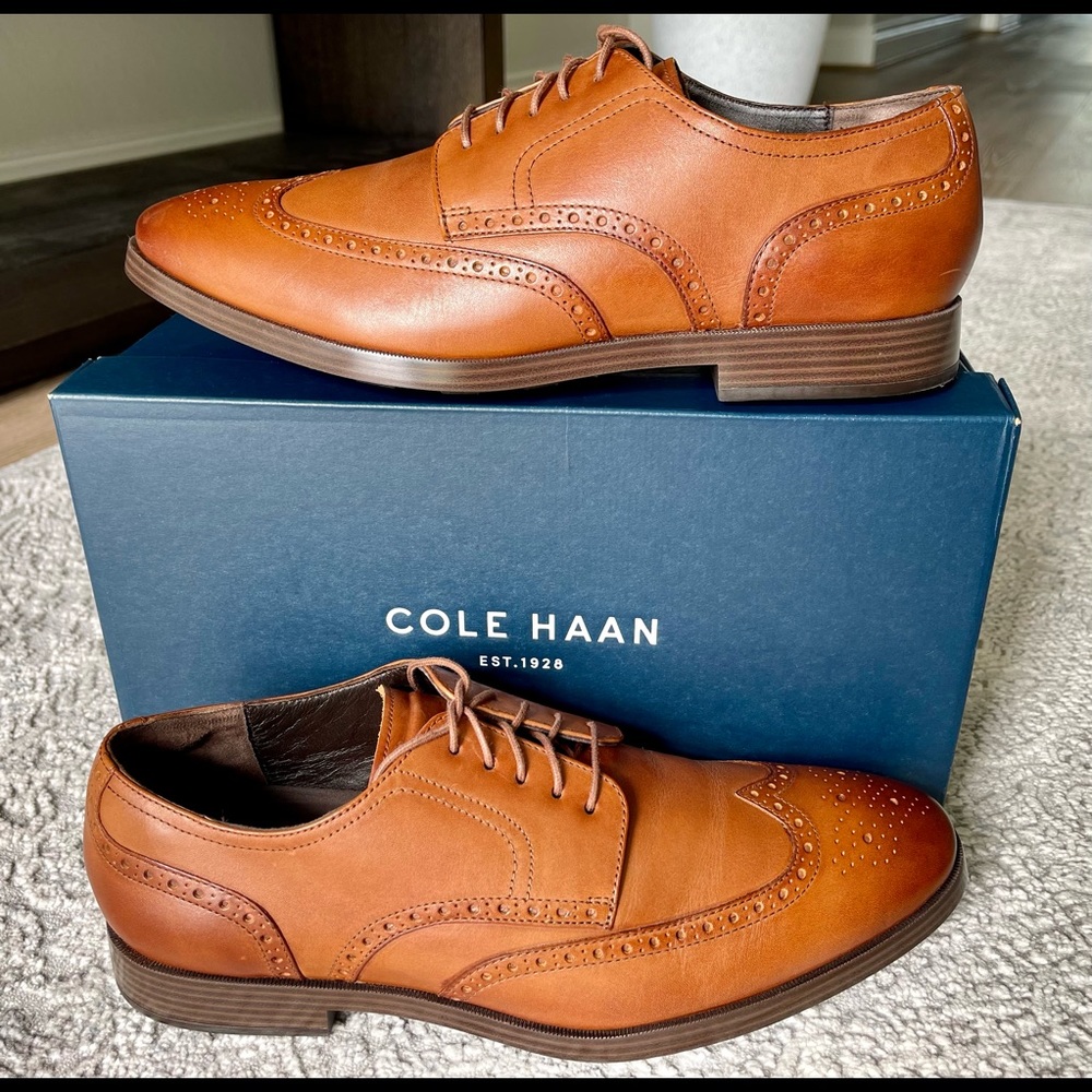 Jefferson Grand Wingtip Ox ll
COLE HAAN